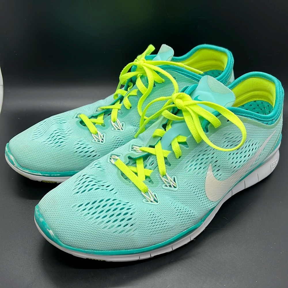 Nike 718932-300 Free 5.0 TR FIT BRTHE Green Sneakers Women's Shoes Size 9.5